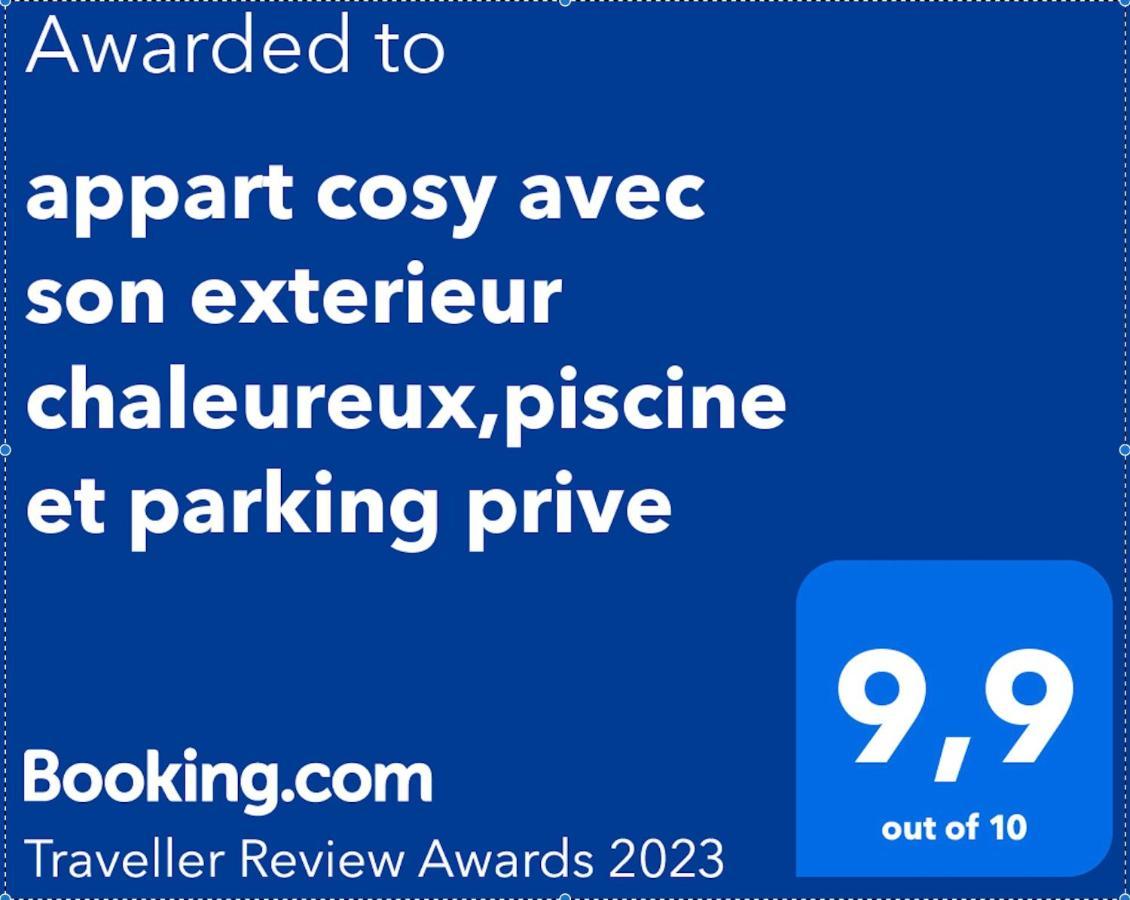 Appart Cosy Avec Son Exterieur Chaleureux,Piscine Et Parking Prive Fontvieille Exterior photo